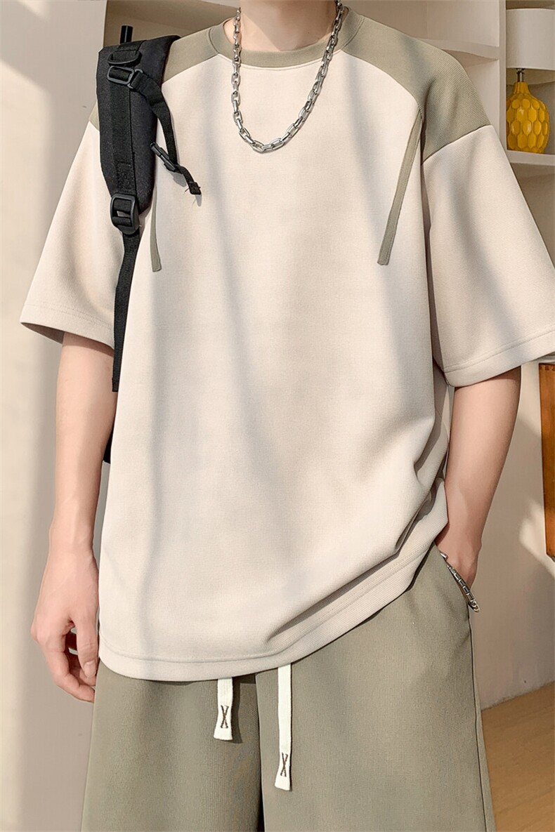 新款休闲短袖套装,男装休闲套装,星座1106-2（原1111B）