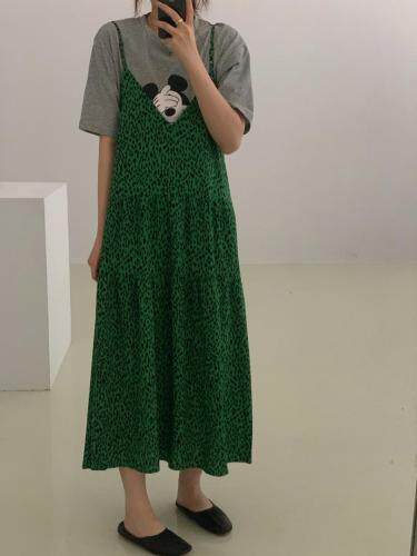 夏季新款鬼马系少女吊带裙，女装背心吊带，tōkō-sen