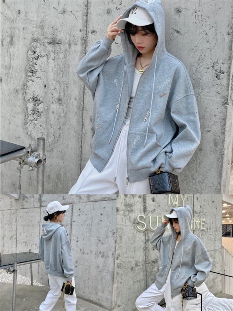 韩版连帽休闲百搭外套，其它，茜娅图seattle