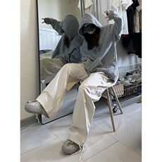 B221美式ins街头hiphop宽松工装休闲裤子LK23122-P65控88，男装休闲裤，电商B221