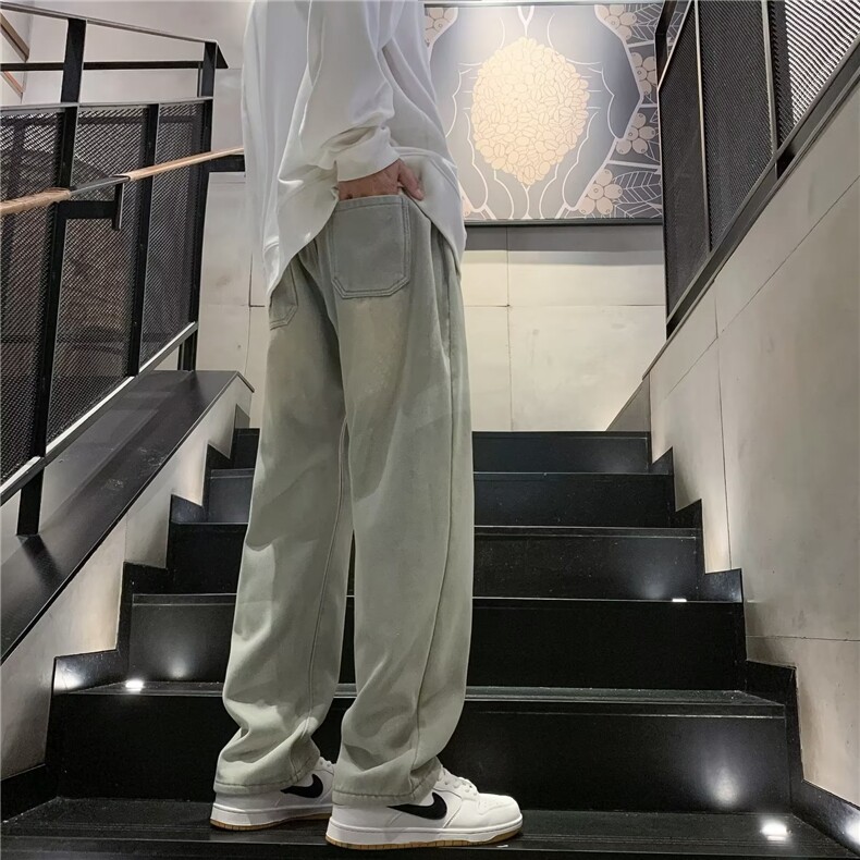 美式牛仔裤男款秋季长裤潮加绒NJ63P45,男装牛仔裤,星座1116-2