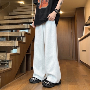 03春季新款宽松百搭直筒卫裤束脚抽绳运动裤潮XZ211-1-K2409-P55图片