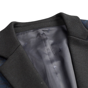 羊毛呢外套男士冬季休闲单西服宽松商务休闲西装YLA8608-P220图片