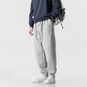 M-8XL 新疆棉 秋季新款大码束脚潮流休闲裤 109-K005-P55图片