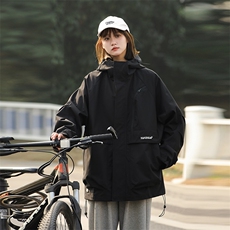 春季新款美式山系休闲纯色冲锋衣情侣潮流夹克外套JK7817-特P80，男装夹克，星座904