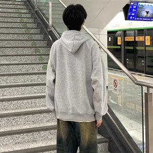 抖音得物高品质二开350克秋冬双头双拉链卫衣开衫外套W74图片
