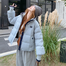 新标50白鸭绒羽绒服冬2025新款小个子洋气2D045-P275-K368，女装羽绒服，2D045