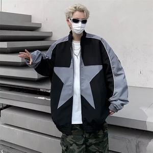 秋季青春流行男夹克文艺潮外套 WT59 P68图片