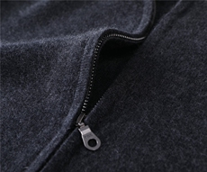 2025百搭时尚简约拉链帽衫羊绒衫，女装羊绒衫，巾兮羊绒