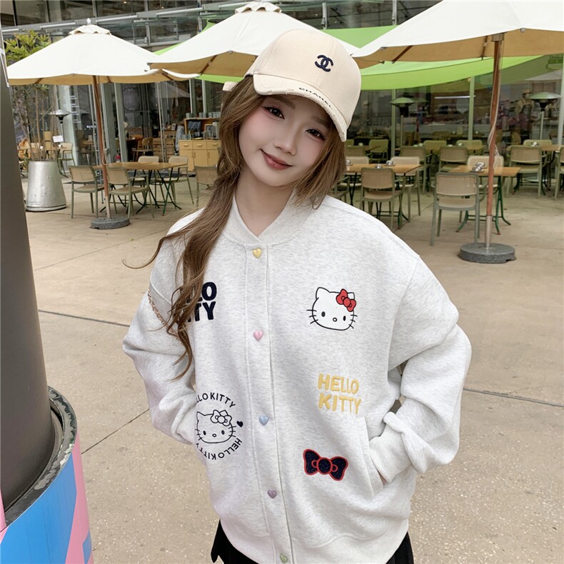 现货女春秋季新款棒球服外套2193-P145-K215,女装卫衣/绒衫,网红馆