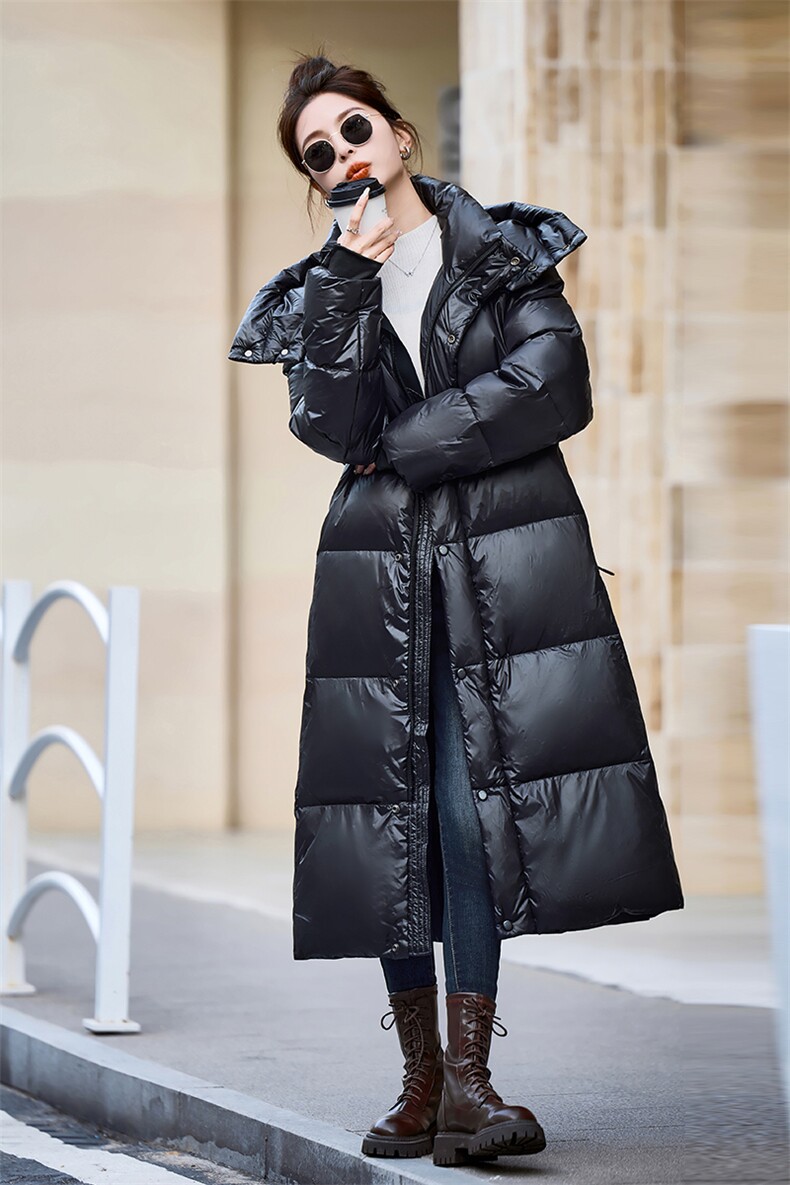 羽绒服女2023年冬季新款女装时尚冬季保暖外套,女装羽绒服,贵人树