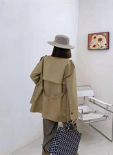 秋装风衣，女装风衣，艾子.抒适