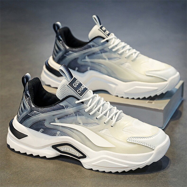 阿甘男鞋夏季透气百搭男士休闲小众跑步运动内增高老爹潮鞋春，男鞋休闲鞋，电商A223