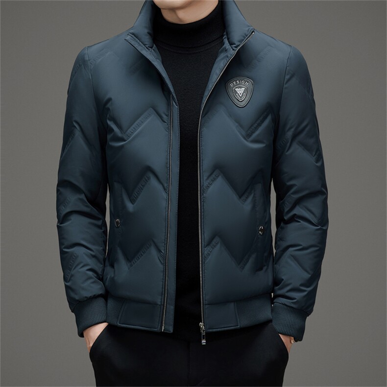 DAJ6620钱塘2020-2冬季新款厚款时尚休闲中年男士羽绒服P165图片