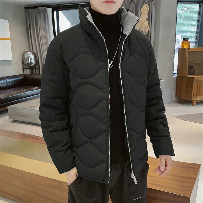 棉衣男士冬季2021新款加厚棉袄潮牌工装棉服DS580T图片