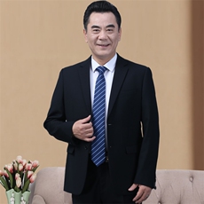 长期有货332/P205老人单排三扣西服套装中老年男装四季款西装西裤，男装西服套装，星座1216（原钱塘722）