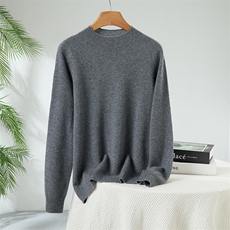 2025年秋季新款百搭女士平面半高双股加厚保暖打底衫，女装羊绒衫，贵皇羊绒四店