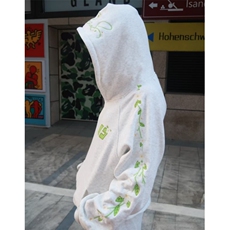 5312-P55原版刺绣口袋压线后包领新款休闲连帽卫衣薄款，女装卫衣/绒衫，星座617A-2