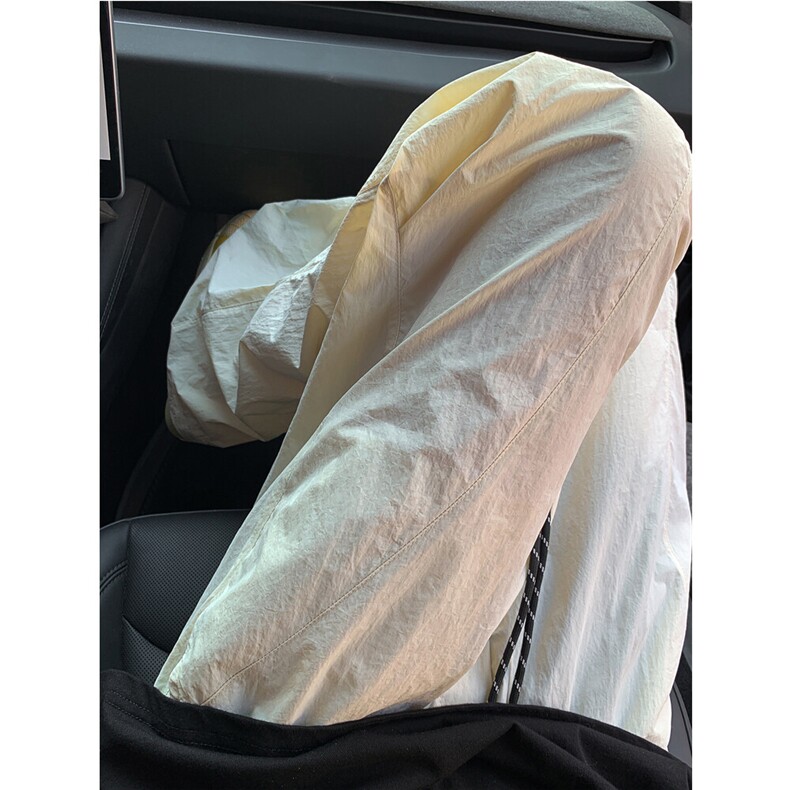 多巴胺色系夏季激光打孔潮流休闲裤男士速干冰丝裤直筒裤长裤P38,男装休闲裤,电商C306-1