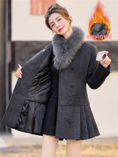 法式小香风羽绒服女2025年冬季新款轻奢高级感连衣裙厚款公主风，女装羽绒服，韩宇舍