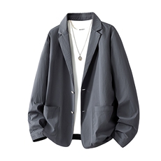 春季新款商务风西装外套男休闲西服男士西服JK02628-P83，男装西服套装，星座308B-2