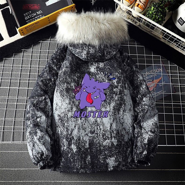 MC49087-P135日系潮衣男大码派克服男工装服外套袄,男装棉衣,电商A040A