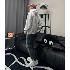 抖音得物休闲直筒牛仔裤男显显瘦宽松百搭美式复古水洗长裤AK13，男装牛仔裤，电商A443