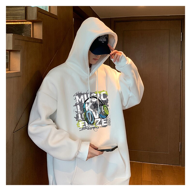 CM152连帽卫衣重磅纯棉大码外套,女装短外套,星座304A-1