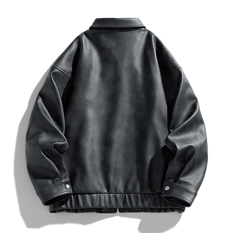 男士皮衣帅气机车飞行夹克美式扎染户外机能外套，男装夹克，星座1206（原A206）