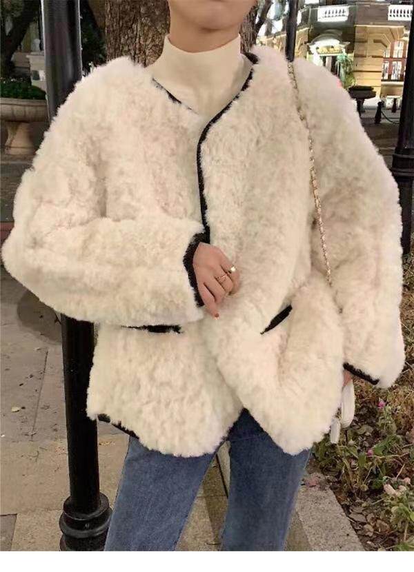 皮毛一体外套，其它，卡薇尔