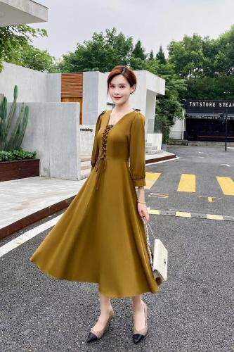 【现货】淑女风连衣裙图片