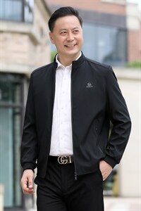 B-N9962男士2023年秋季新款长袖中老年休闲拉链夹克立领潮流P63图片