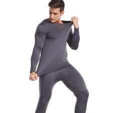 0663秋冬无痕保暖套装秋衣秋裤青年加绒薄款发热修身内衣套装，女装背心吊带，星座510A-1