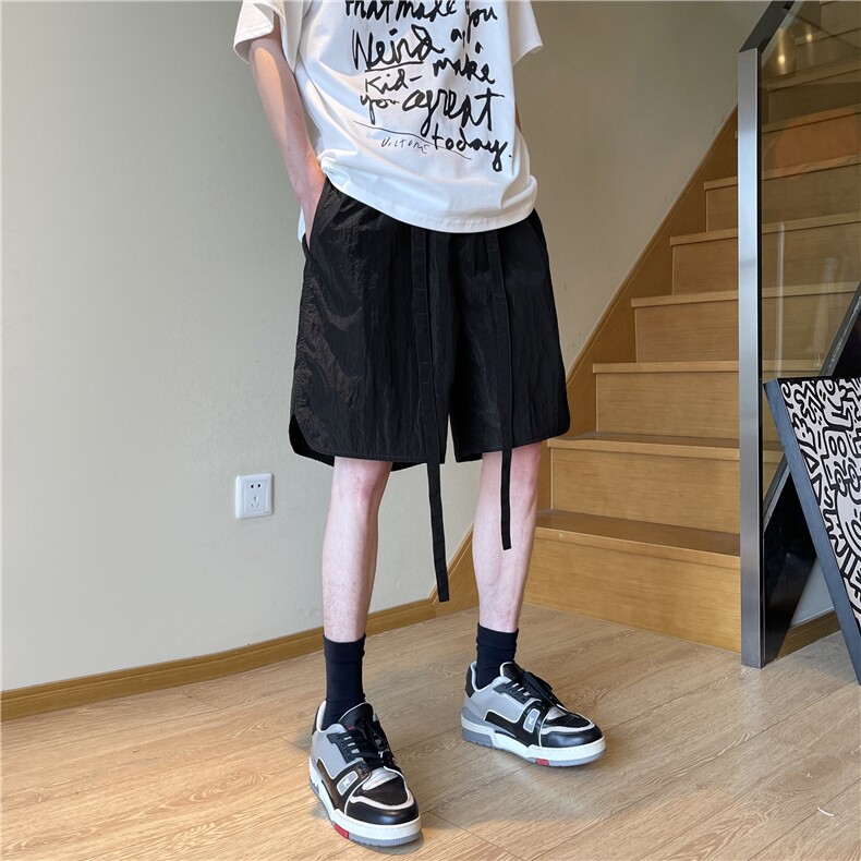 A450-DK331-P45控价69夏季男女同款冰感速干短裤五分裤运动裤,男装休闲裤,电商A450