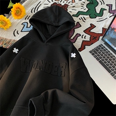 面底同色华棉小标刺绣立体钢印卫衣WY008特P50M-3XL，男装卫衣，电商B325