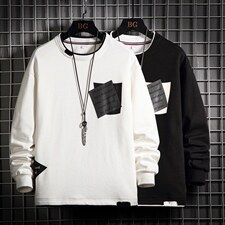 7XL-M长袖卫衣男2023秋季新款宽松休闲胖子上衣加肥加大码控价68，男装卫衣，钱塘717(原712)