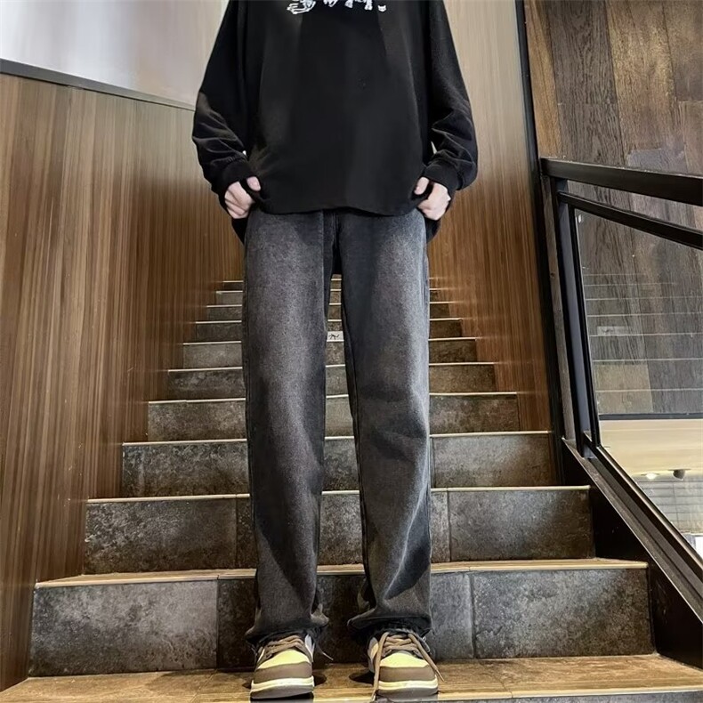 美式牛仔裤男款秋季长裤潮Q999P40,男装牛仔裤,星座1116-2
