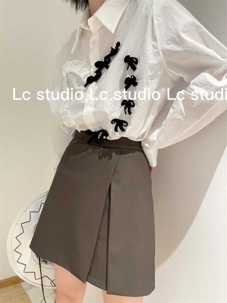 现货秋季A版皮裙两色，其它，LC裤子