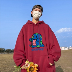酒红色