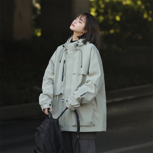 春季新款现货三防户外夹克男连帽冲锋衣外套DSA157B-JK136-特P85图片