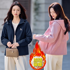 现货秒发2025冬装新款韩版休闲加厚保暖派克服棉衣棉服外套，女装派克服，星宇服饰