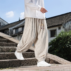 风灯芯绒灯笼裤脚哈伦裤超大码M-9XL2538加绒-P85常规P65，男装卫衣，电商A057B
