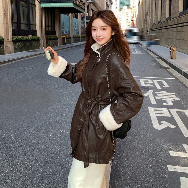 新品5613-P225-K345-羊羔毛皮衣,女装皮衣,2C275