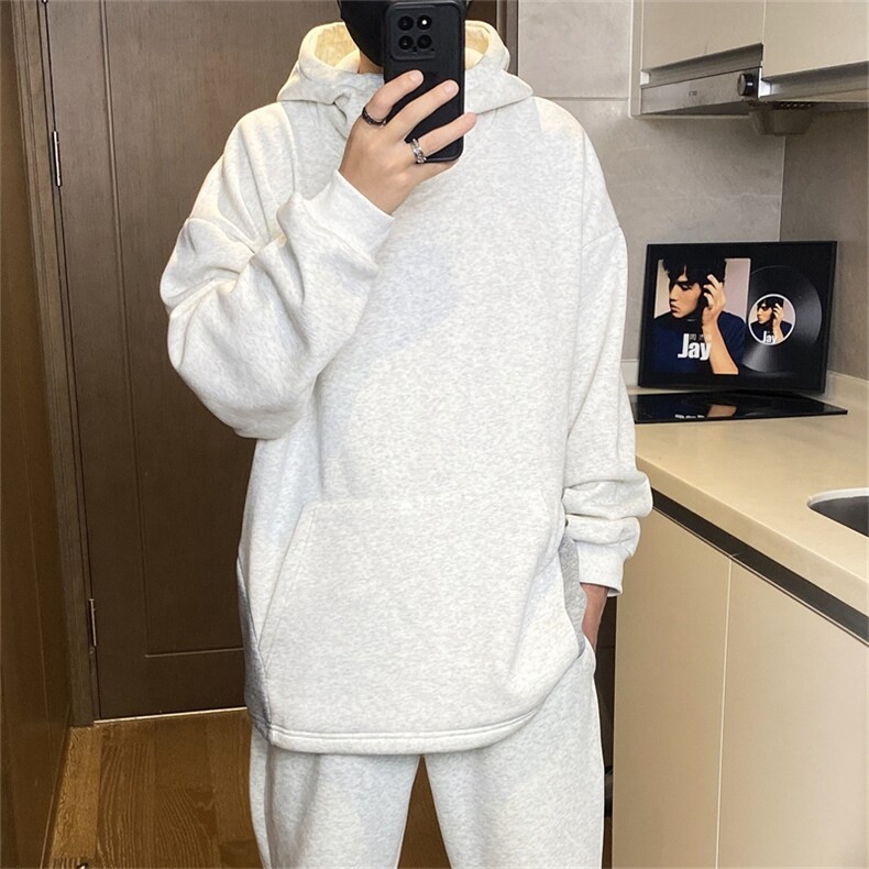 二开W9807-特P53秋季新款痞帅潮牌美式复古重磅宽松立领连帽外套,女装短外套,电商D310B-1