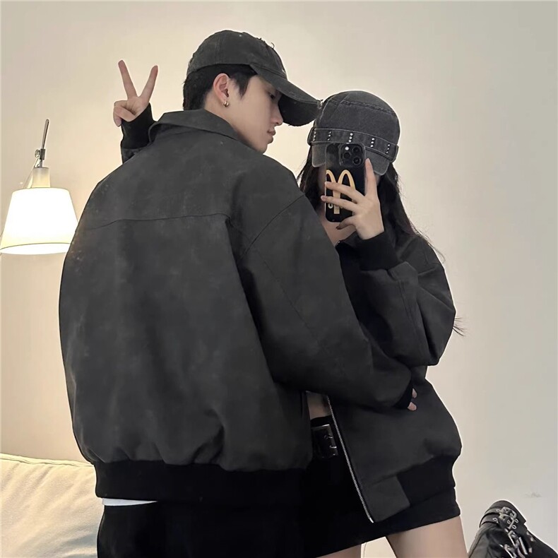 1506/Q7060/P58新款美式复古棒球服,女装职业装,星座1506