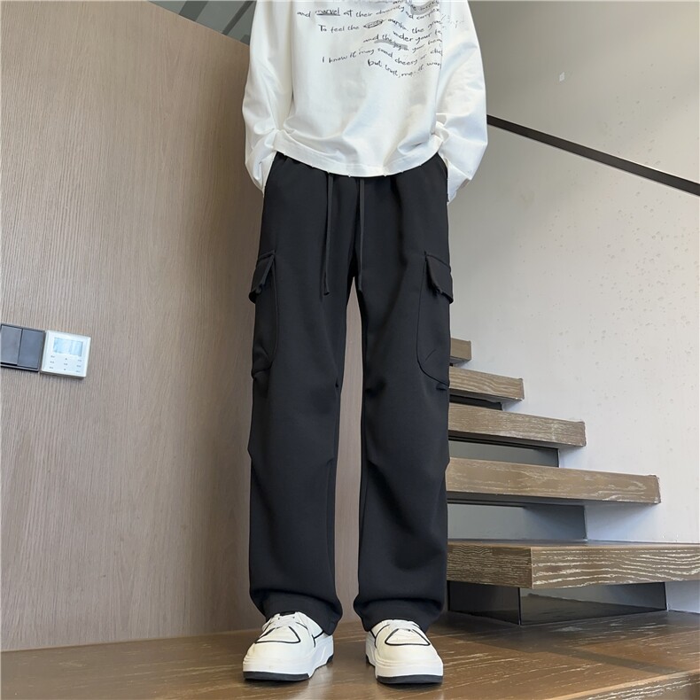 秋季新款美式高街多口袋工装裤K005*P45控68,男装工装外套,星座227-1