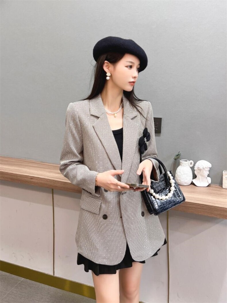 西装外套，女装西装，琴菲儿