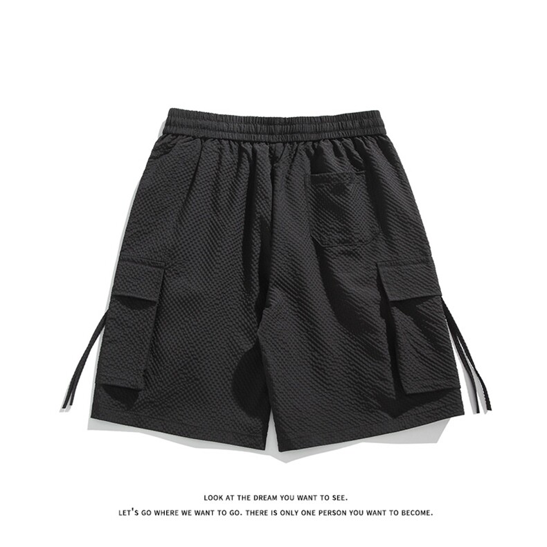 夏季潮流百搭褶皱美式休闲工装短裤子男DK8533-P30【特价】,男装牛仔裤,电商A007