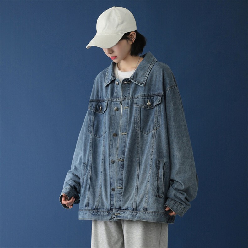 JK920-p65-限价98现货毛毯平铺港风大码牛仔ins外套cityboy,女装短外套,星座116