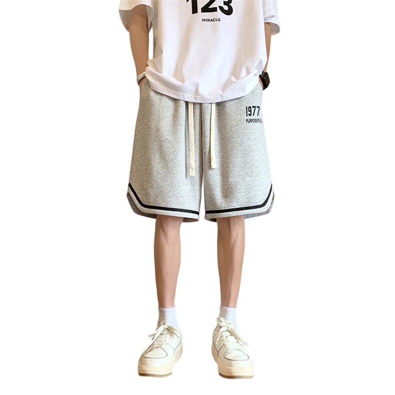 DK6967P35红地板华棉短裤篮球大码宽松户外时尚休闲夏季短裤男,男装休闲裤,星座510A-1